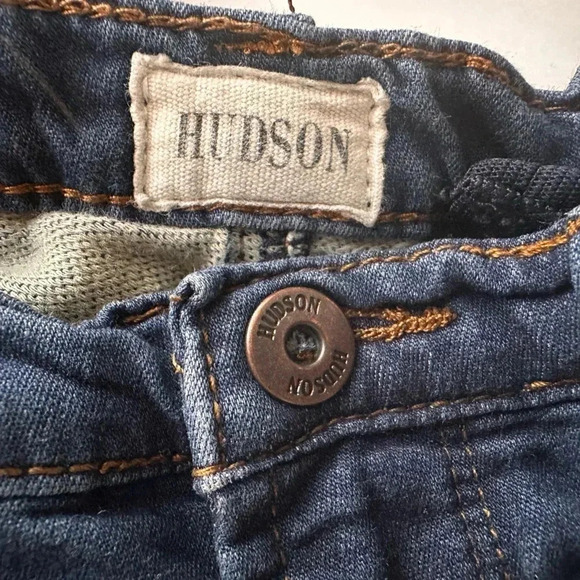 HUDSON Jeans Toddler Dark Wash Jeans - Picture 6 of 12